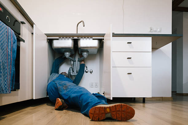 Professional Drain Cleaning technician working in Noblesville, IN